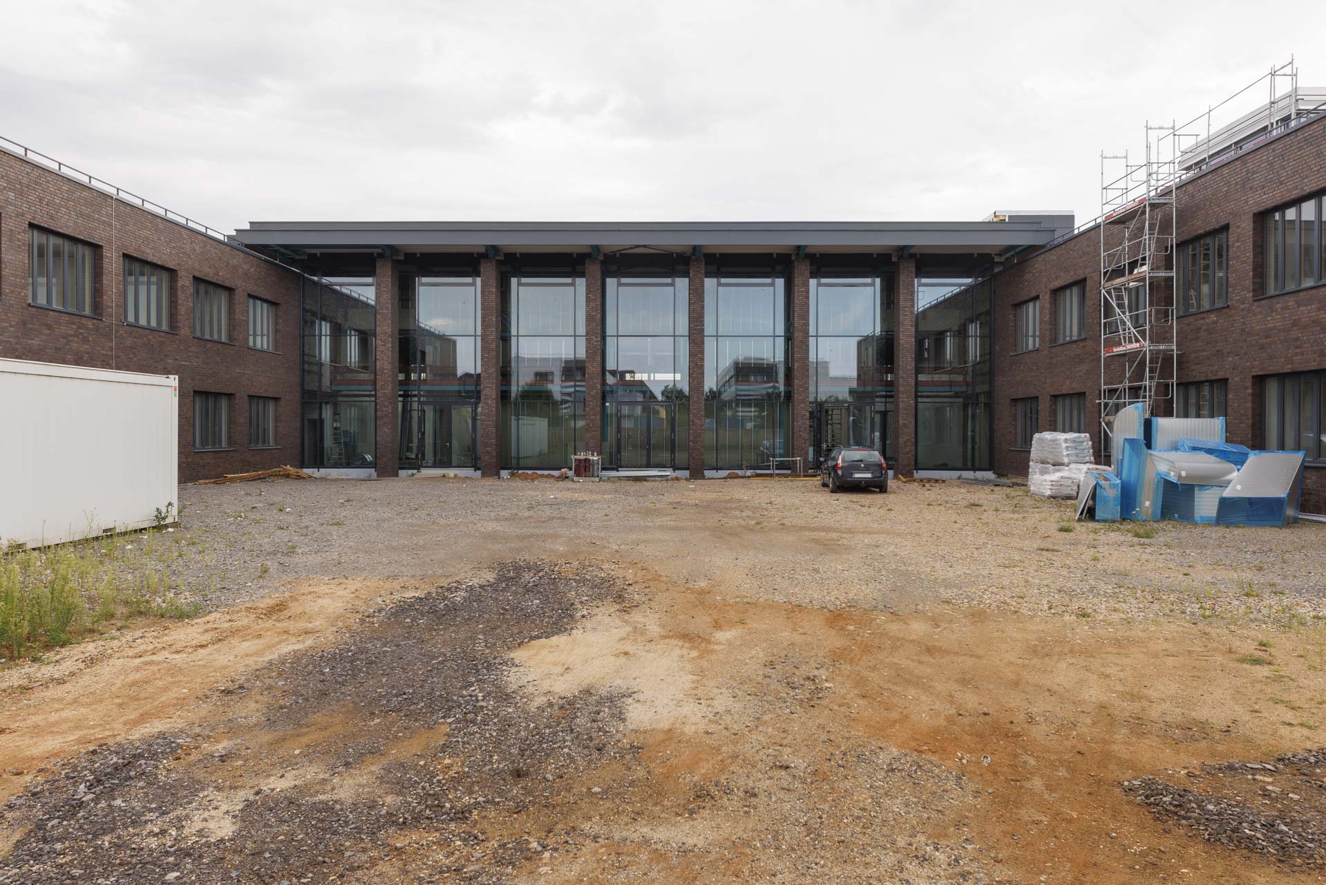 In der neuen Ausbildungseinrichtung des ZGeoBw finden sich Schulungsräume und Büros.